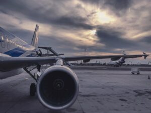 Flugzeug Enteisung: Winter