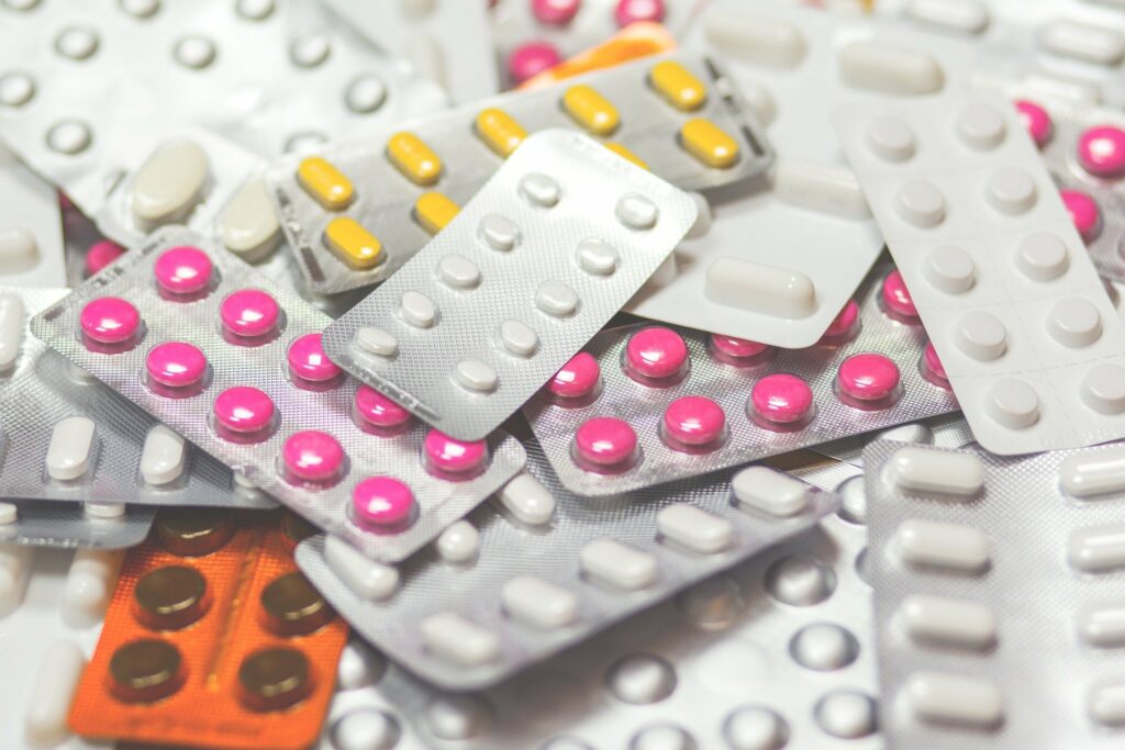 Medikamente und Tabletten