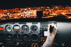 Autopilot im Flugzeug