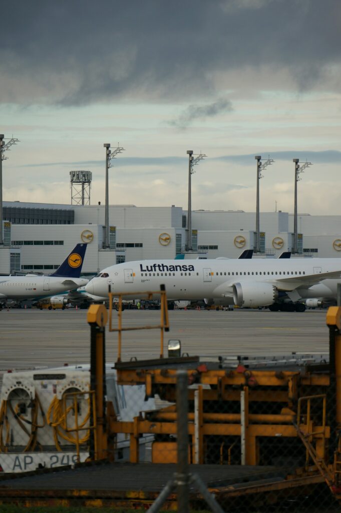 Flughafen München Lufthansa Flugzeuge